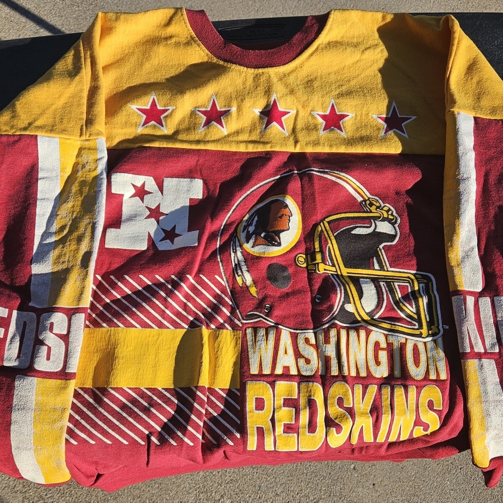 Washington Redskins Sweat Shirt - Red and Yellow